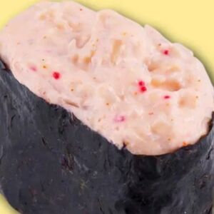 Острые суши с лососем