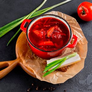 Борщ с говядиной