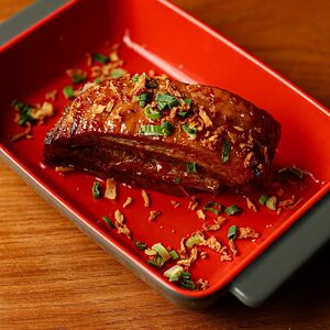 Свиные ребра в кисло-сладком соусе