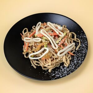 Удон с кальмаром