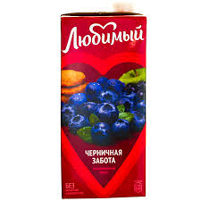 Сок Любимый Черничная забота 0,95л
