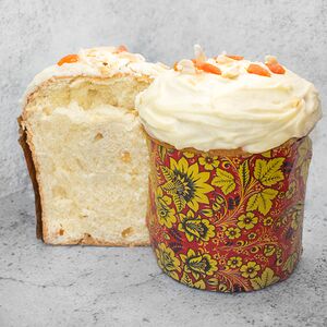 Кулич с изюмом