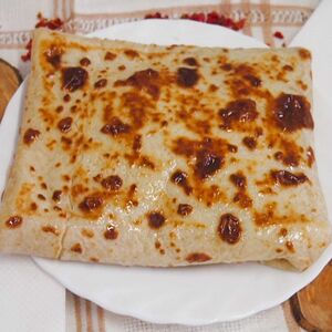Блинчик с ветчиной и сыром
