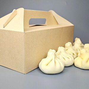 Хинкали с сыром и луком-пореем глубокой заморозки