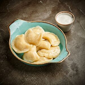 Ассорти из трех видов вареников