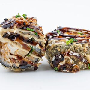 Унаги томаго темпура