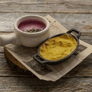 Холодник с картофельным дедом