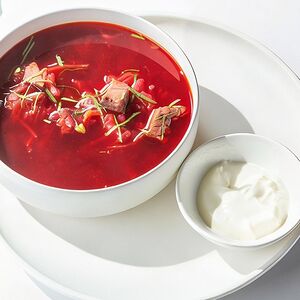 Борщ с говядиной