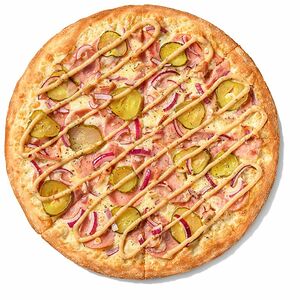 Мега пицца с беконом Средняя Тонкое