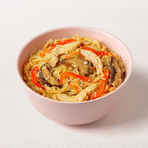 Вок Фунчоза в сливочном соусе М