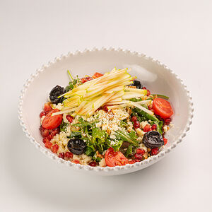 Салат с козьим сыром