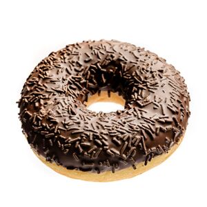 Донат тройной шоколад