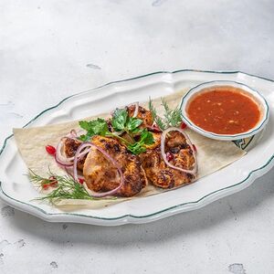 Шашлык из куриного бедра