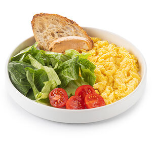 Сытный завтрак без мяса