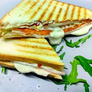 Сэндвич с семгой