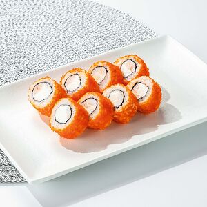 Эби ролл с тигровыми креветками