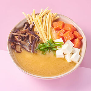 Суп Мисо с лососем