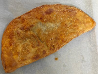 Чебуреки с курицей и свининой