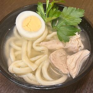 Суп-лапша куриный с сухариками