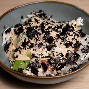 Поке Боул с семгой и тунцом