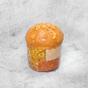 Кулич мини с карамелью