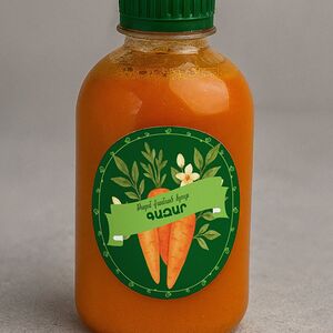 Թարմ քամած գազարի հյութ