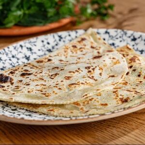 Кутаб с зеленью 