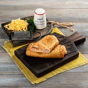 Слойка ветчина и сыр