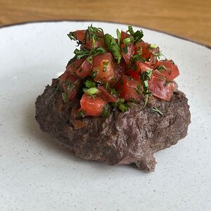 Оладья из говяжьей печени