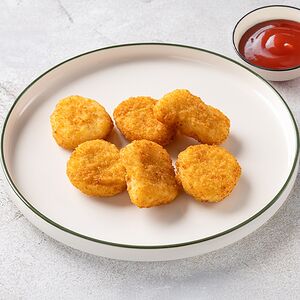 Наггетсы куриные с кетчупом