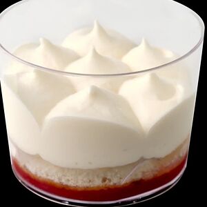 Мусс клубника со сливками