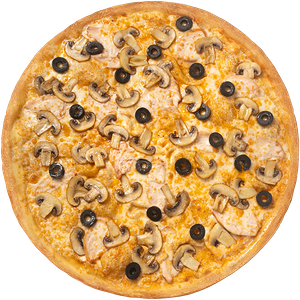 Пицца Курица-грибы (21 см)