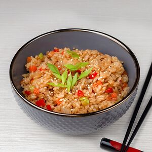 Тяхан с овощами 