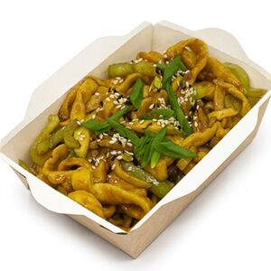 Лапша домашняя с овощами