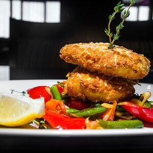 Судак в сырной корочке