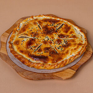 Кубдари с подкопченной телятиной