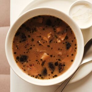 Грибной суп с картофелем