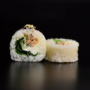 Нежный с лососем терияки