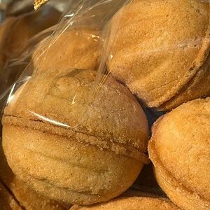 Печенье Орешки со сгущенкой