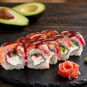 Тунец и лосось