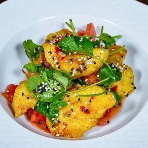 Баклажаны с соусом чили