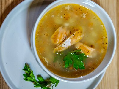 Суп Рыбный с форелью 