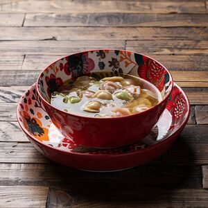 Детский суп с пельмешками