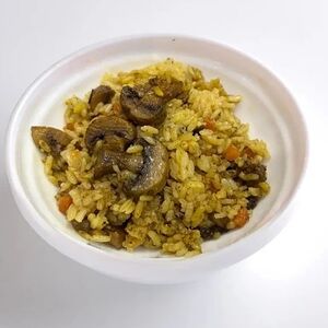 Плов с грибами