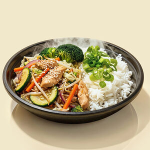 Рис жасмин паровой курица