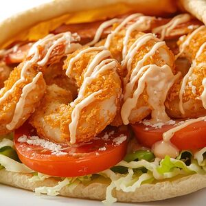 Шаурма Королевская с креветками