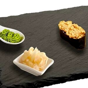 Гункан с крабом