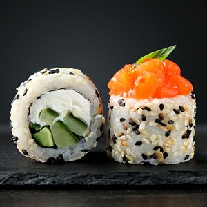 Тартар с лососем