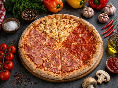 Четыре мяса маленькая