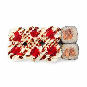 Учи -мата с жареным лососем